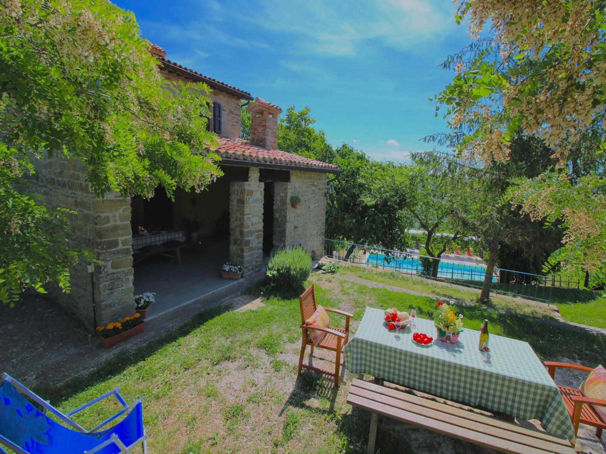 Farmhouse In Apecchio With Swimming Pool Terrace Gardenヴィラ エクステリア 写真